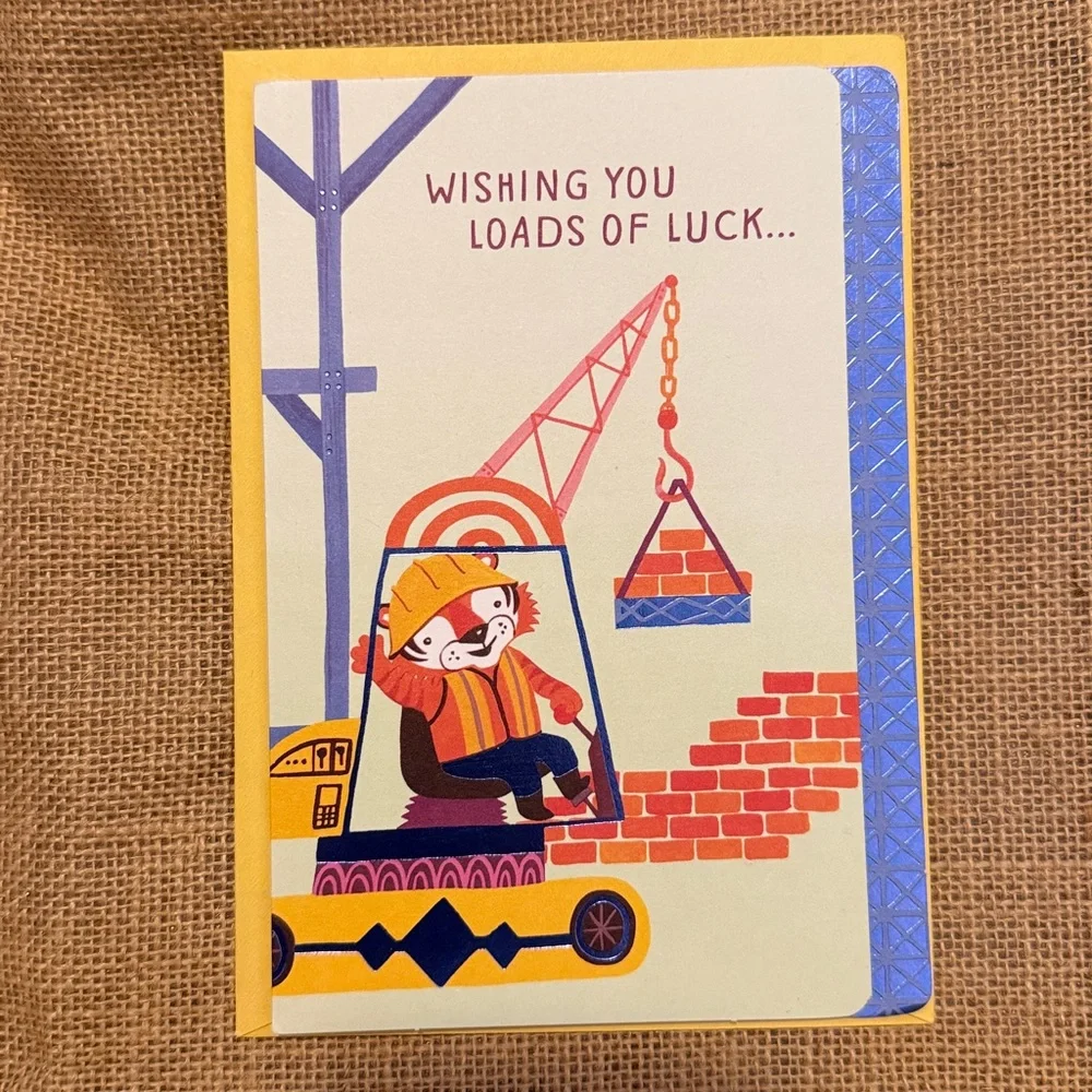 🌻 Bundle of 2 Hallmark Good Luck Cards